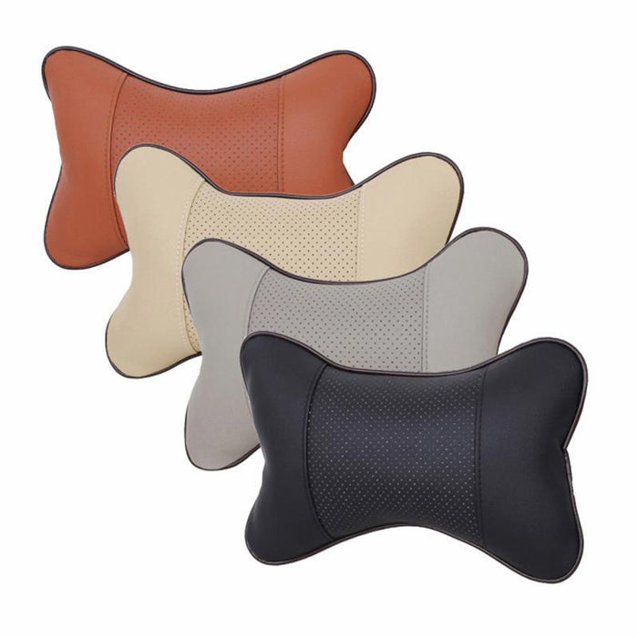 1pcs Universal Car Neck Pillows PVC Leather Breathable Mesh Auto Car Neck Rest Headrest Cushion Headrest Pillow Pillow Neck Pillows Both Side Pu Leather Pack Headrest Fit for Most Cars Filled Fiber Universal Car Pillow Car Interior Accessories - ALLURELATION - 552, Car Neck Pillows, Car Pillows, Interior Accessories, Neck Pillows, Pillow Accessories, Pillow Car Interior Accessories, Pillow Interior Accessories, Travel Pillows, Universal Car Neck, Universal Car Neck Pillows - Stevvex.com