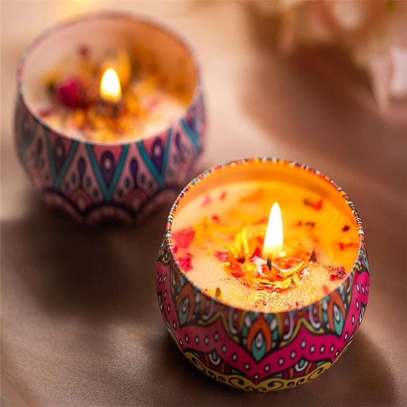 1Pieces Tin Jars Scented Candles Candle Tins Empty Candle Jars with Lids Scented Candle Containers Making Candles Kit Holder For Soy Wax Dry Storage With Flowers Can Fragrance Scented Candle Natural Soy Wax For Dry Storage Spices And Sweets