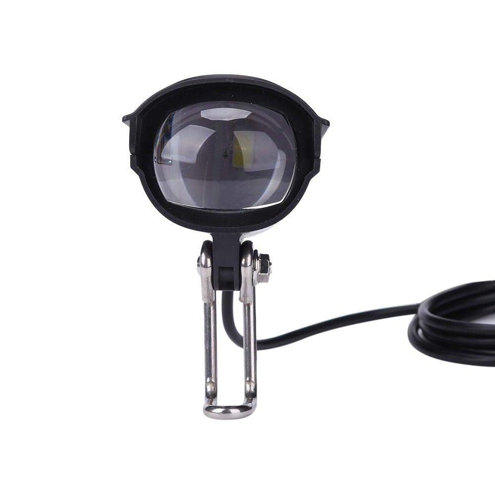 2 IN 1 Headlight Electric Bike LED Front Light Scooter Bicycle Motorcycle Waterproof Horn Set LED Light Bicycle Bells Bicycle Horn Universal Headlight Front Light Bright Bike Lamp