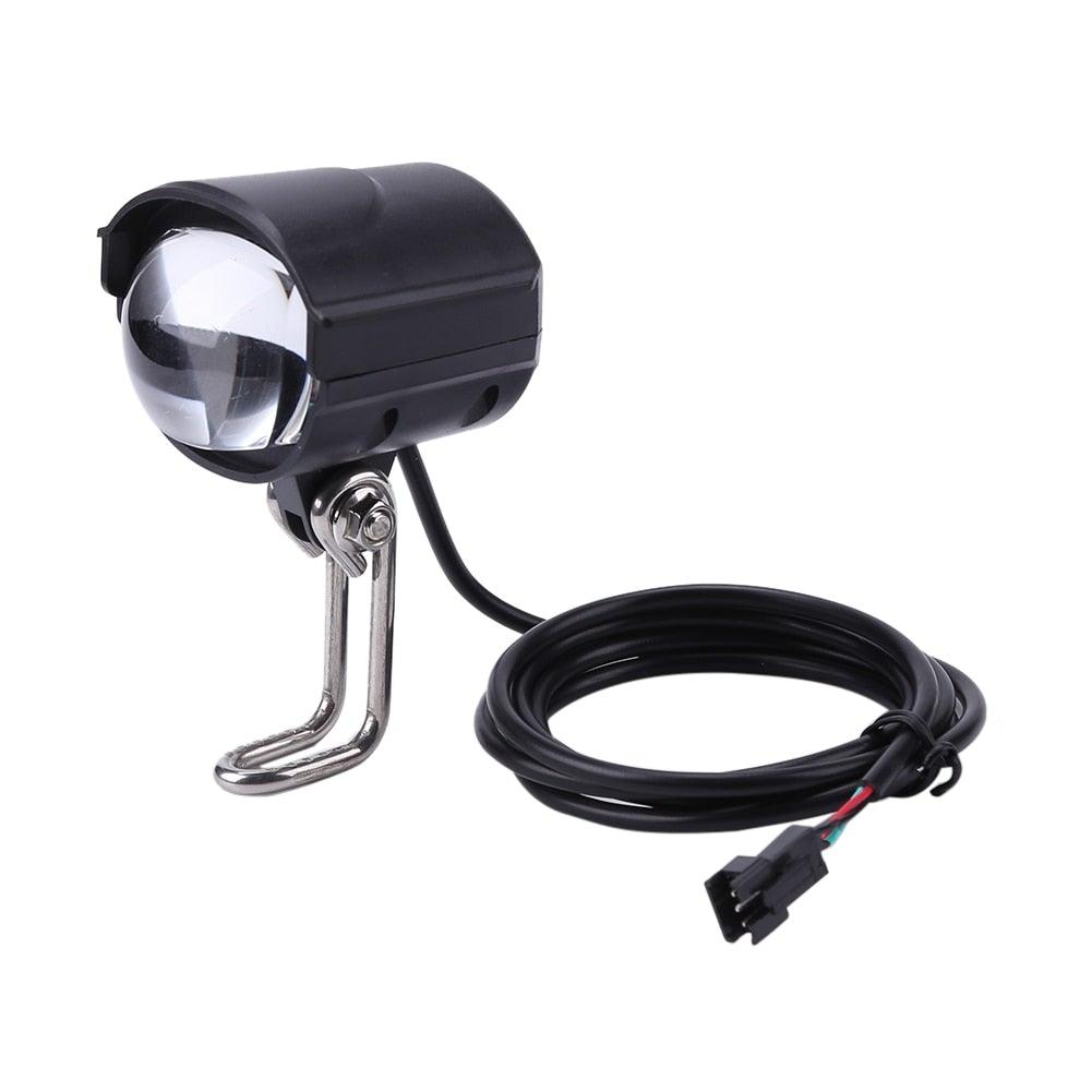 2 IN 1 Headlight Electric Bike LED Front Light Scooter Bicycle Motorcycle Waterproof Horn Set LED Light Bicycle Bells Bicycle Horn Universal Headlight Front Light Bright Bike Lamp