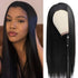 20 22 24 26 28 30inch Long Straight Headband Wigs Heat Resistant Synthetic Hair Wig Machine Made Wigs For Black Women Cosplay Wigs For Women Gifts for girlfriends