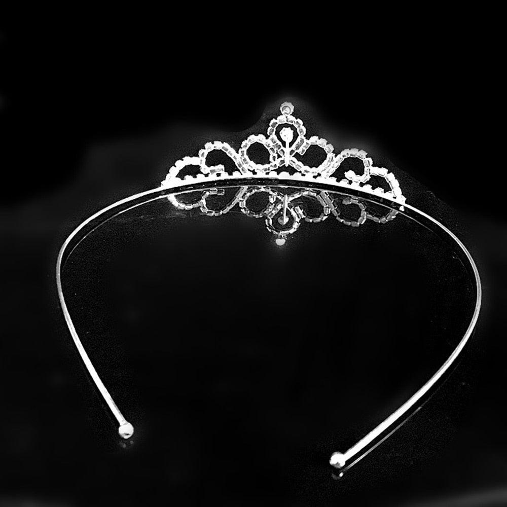 20 Style Kid Cute Princess Tiaras And Crowns Crystal Headband Bridal Crown Wedding Party Accessories Girls Fashion Hair Jewelry Wedding Bridal Tiara Princess Crown Wedding Princess Party Birthday Prom Sparkling Round Tiara