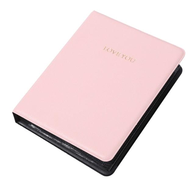 2021 Photo Albums Photography Albums Film Polaroid Mini Instant Picture Case Storage 64 Pockets Memo Scrapbook Paper Baby Family Scrapbook Albums DIY Memorable Gifts For Loved Ones