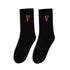 2022 Black White Cotton Socks AB Side Don't Follow Me I'm Lost too Creative Unisex Casual Socks Daily For Men And Women