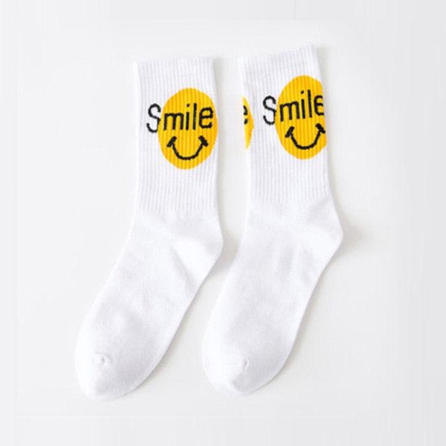 2022 Black White Cotton Socks AB Side Don't Follow Me I'm Lost too Creative Unisex Casual Socks Daily For Men And Women