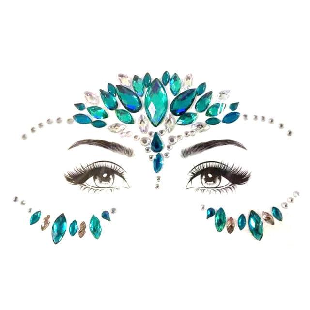 23 Sets Glitter Face Jewels Sticker Temporary Party Face Makeup Tattoo Face Gems Glitter Face Jewels Crystal Stickers For Womens - STEVVEX Beauty - 103, Arm Tattoo, Beauty, Crystal Tattoo, Face Tattoo, Fashion Tattoo, Girls Tattoo, Jewels Tattoo, Luxury Tattoo, Party Tattoo, Waterproof Tattoo, Wedding Tattoo, Women Tattoo, Womens Tattoo - Stevvex.com