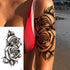 25 Sheets Flower Rose Luxury Tattoos Waterproof Temporary Sticker 3D Rose Flower Tattoos Body Art Arm Fake Tatoo For Womens - STEVVEX Beauty - 103, 3D Tattoo, Arm Tattoo, Beauty, Big Tattoo, Black Tattoos, Body Tattoo, Fashion Tattoo, Flower Tattoo, Luxury Tattoo, Stylish Tattoo, Tattoo, Waterproof Tattoo, Women Tattoo, Womens Tattoo - Stevvex.com