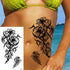 25 Sheets Flower Rose Luxury Tattoos Waterproof Temporary Sticker 3D Rose Flower Tattoos Body Art Arm Fake Tatoo For Womens - STEVVEX Beauty - 103, 3D Tattoo, Arm Tattoo, Beauty, Big Tattoo, Black Tattoos, Body Tattoo, Fashion Tattoo, Flower Tattoo, Luxury Tattoo, Stylish Tattoo, Tattoo, Waterproof Tattoo, Women Tattoo, Womens Tattoo - Stevvex.com