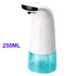 250ml Automatic Foam Soap Dispenser Touchless Foaming Infrared Motion Sensor Hands-Free Soap Pump Dispenser For Bathroom Kitchen  Touchless Sensor Soap Dispenser Auto Infrared Motion Soap Dispenser Liquid Hands-Free Soap Dispenser