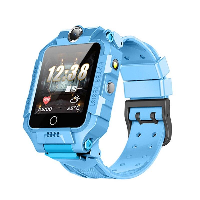 2G/4G Kids Smart Watch Phone Call Digital Screen Waterproof Wristwatch GPS Locator Smart Watch With Dual Camera Pedometer Touchscreen Kids Watch With MP3 Music Player Video Recorder Toddlers Toys Birthday Gift For Children