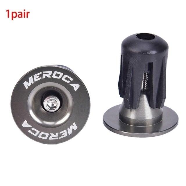 2Pcs Bike Lightweight Bar End Plugs Aluminum Road Bicycle Grip Anti-Slip Handlebar Caps Bike Bar End Plugs Bike Handlebar Caps Handlebar End Plugs For Most Bicycles Road Bike Mountain Bike