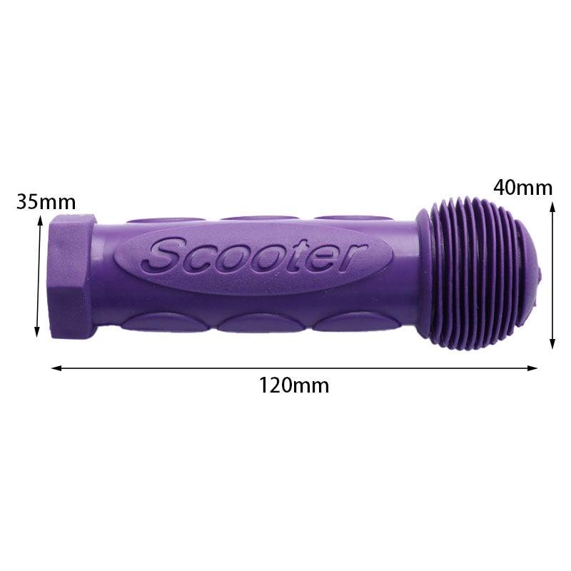 2Pcs Purple Child Children Kid Kids Bike Bicycle Tricycle Scooter Rubber Grip Handle Handlebar Grips Anti-skid Bicycle Grips For Kids Girls Boys Non-Slip Rubber Mushroom Grips