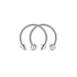 2Pcs Stainless Steel Cone Spike Horseshoe Circular Septum Nose Ring Nipple Hoops Nose Septum Eyebrow Horseshoe Fake Nose Ring C Clip Septum Lip Stainless Steel Piercing Piercing Surgical Steel Horseshoe Circular Rings Ear Piercing Body Jewelry