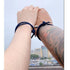 2PCS/Set Alloy Couple Magnetic Attraction Ball Creative Bracelet Stainless Steel Friendship Rope Mutual Attraction Bracelets Vows Of Eternal Love Jewelry Gifts For Boyfriend Girlfriend Best Friend