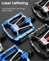 3 Bearings Bicycle Pedals Ultralight Anti-Slip Road Bike Pedal Cycling Sealed Bearing Bike Pedals Mountain Bike Pedals Composite Bearing Bicycle Pedals With Wide Flat Platform