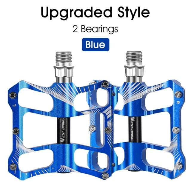 3 Bearings Bicycle Pedals Ultralight Anti-Slip Road Pedal Cycling Sealed Bearing Bike Pedals Accessories Bearings Pedals For Bicycle Lightweight Bicycle Pedals Of Road Bikes