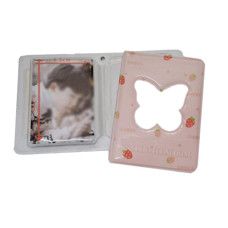 3 Inch Card Binder Photo Album Butterfly Love Hollow 40 Pockets Name Card Book Photo Album Card Photocard Card ID Holder Photo Albums Family Anniversary Gift For Couple