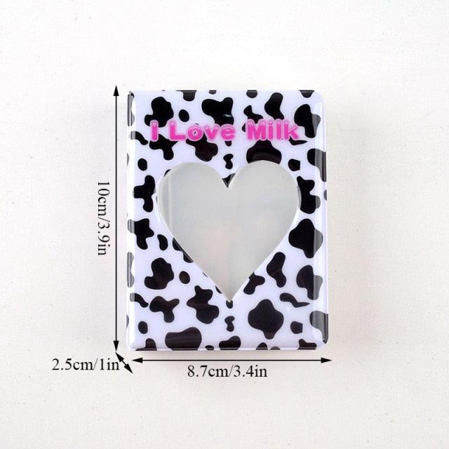 3 Inch Card Binder Photo Album Butterfly Love Hollow 40 Pockets Name Card Book Photo Album Card Photocard Card ID Holder Photo Albums Family Anniversary Gift For Couple