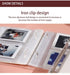 3 Inch Polaroid Photo Album Cute Bear Transparent Jewelry Small Card Collection Storage Book Mini Leaf Scrapbook Paper Baby Family Scrapbook Albums