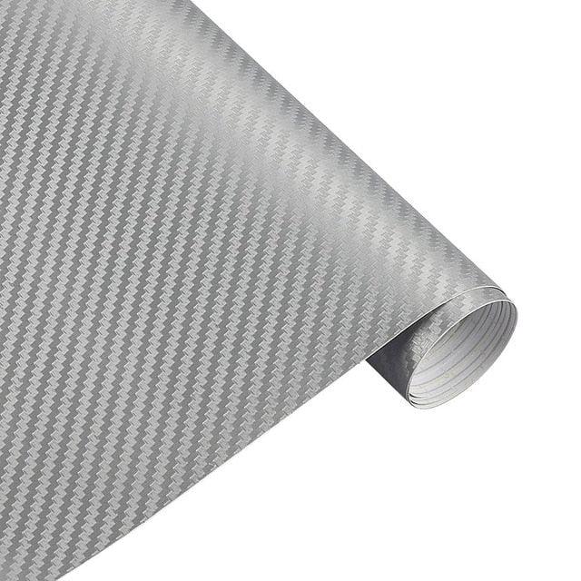 30cmx127cm 3D Carbon Fiber Vinyl Car Wrap Sheet Roll Film Car Stickers Carbon Fiber Vinyl Wrap Decal Motorcycle Auto Styling Carbon Fiber Vinyl Car Wrap Sheet Roll Film Car Stickers and Decal Motorcycle Automobiles Accessories Automobiles