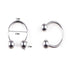 316L Surgical Stainless Steel Circular Barbells Horseshoe 18g Lip Ring Eyebrow Nose Studs Body Stainless Steel Fake Nose Ring Clip On Septum Piercing Faux Hoop Nose Ring Nose Punk Body Cartilage Tragus Ring Piercing Jewelry