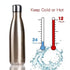 350/500/750/1000ml Double Wall Stainless Steel Water Bottle Thermos Bottle Keep Hot and Cold Insulated Vacuum Flask Sport  Stainless Steel Double Wall Insulated Water Bottle for Travel