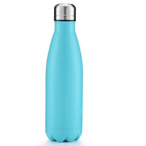 350/500/750/1000ml Double Wall Stainless Steel Water Bottle Thermos Bottle Keep Hot and Cold Insulated Vacuum Flask Sport  Stainless Steel Double Wall Insulated Water Bottle for Travel