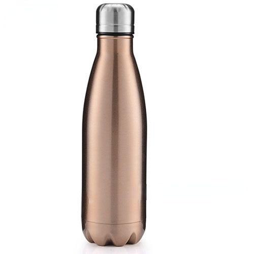 350/500/750/1000ml Double Wall Stainless Steel Water Bottle Thermos Bottle Keep Hot and Cold Insulated Vacuum Flask Sport  Stainless Steel Double Wall Insulated Water Bottle for Travel