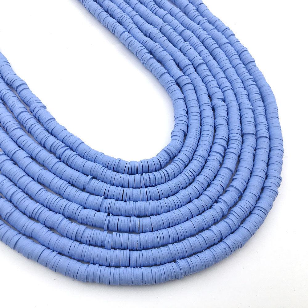 350pcs 6mm Flat Round Beads Loose Spacer Beads for Jewelry Making Women Needlework Bracelet Necklace Earrings Flat Round Loose Handmade Spacer Beads