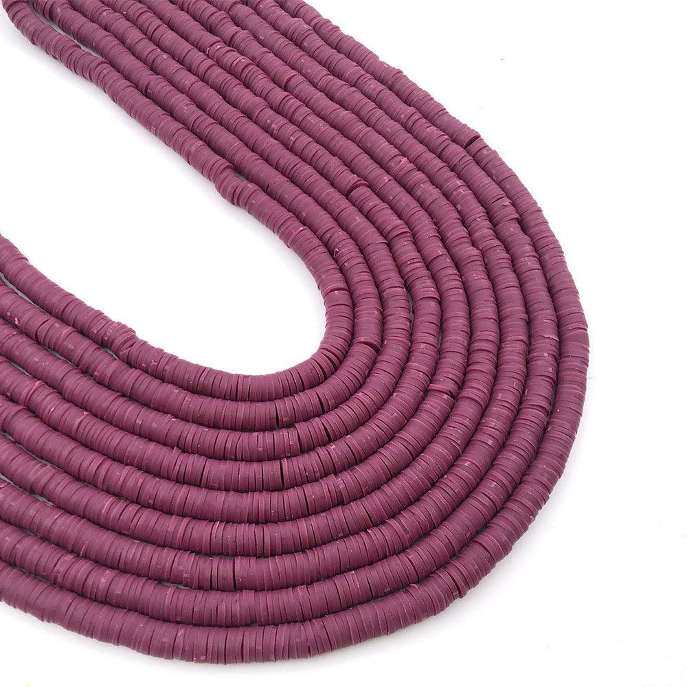 350pcs 6mm Flat Round Beads Loose Spacer Beads for Jewelry Making Women Needlework Bracelet Necklace Earrings Flat Round Loose Handmade Spacer Beads