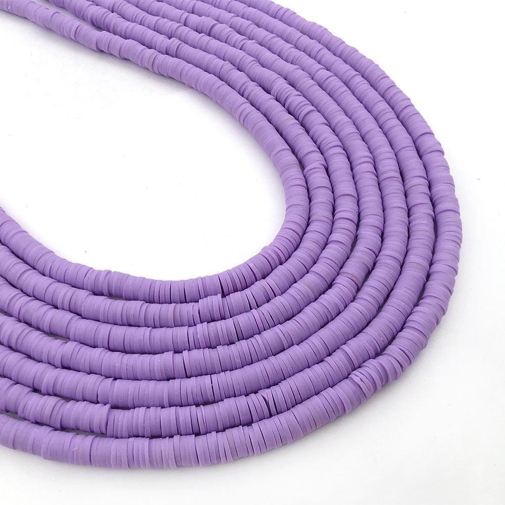 350pcs 6mm Flat Round Beads Loose Spacer Beads for Jewelry Making Women Needlework Bracelet Necklace Earrings Flat Round Loose Handmade Spacer Beads