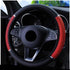 38CM Car Steering Wheel Cover Auto Steering Wheel Braid On The Steering Wheel Cover Case Steering Wheel Cover Universal Microfiber Leather Viscose Breathable Anti-Slip Universal Genuine Leather Auto Car Steering Wheel Cover Car Accessories