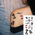 3D Butterfly Waterproof Temporary Tattoo Sticker Snake Flowers Elegant Small Popular Tattoo For Womens Mens - STEVVEX Beauty - 103, 3D Tattoo, Animal Tattoo, Arm Tattoo, Back Tattoo, Beauty, Black Tattoos, Body Tattoo, Boys Tattoo, Butterfly Tattoo, Children Tattoo, Colorful Tattoo, Different Tattoo, Leg Tattoo, Lotus Tattoo, Luxury Tattoo, Men Tattoo, Mens Tattoo, Party Tattoo, Red Flower Tattoo, Tattoo - Stevvex.com