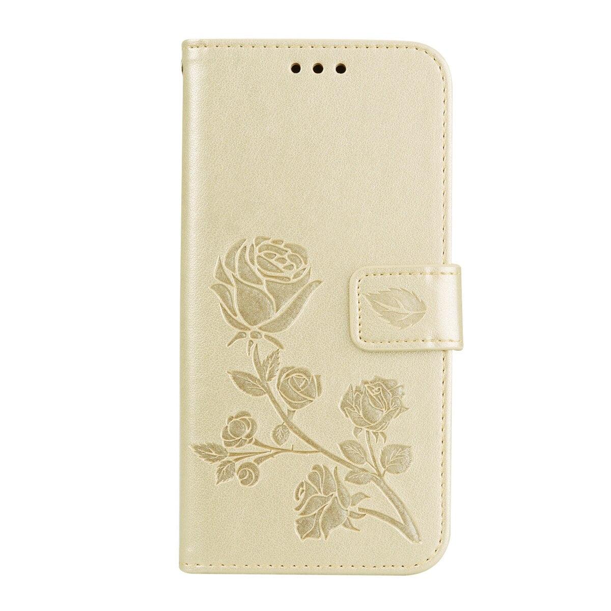 3D Embossing Flip Leather Case For Xiaomi Redmi Note 7 6 Pro 5 4 Redmi 7 7A GO 6A 5A 4X 5 Plus S2 3S Mi A2 Lite A2Lite A1 Magnetic Wrist Strap Flip Shockproof Leather Case