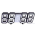 3D Large LED Digital Wall Clock 3D LED Wall Clock with Remote Control 12/24 H Time/Date Display Nightlight Alarm Clock Digital Clock Brightness to Adjust Temperature Date Time Celsius Nightlight Display Table Desktop Clocks Alarm Clock For Living Room