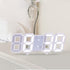 3D Large LED Digital Wall Clock Date Time Celsius Nightlight Display Table Desktop Clocks 3D Digital Alarm Clock Modern Design LED Wall Desk Clocks 12/24H Time /Date/ Temperature Display Nightlight /Brightness Adjustable/ Alarm Clock For Living Room