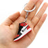 3D Mini Basketball Shoes Keychain For Men Boys Basketball Shoes Sneaker Sports Collection Mini Retro Shoe Keychains Rubber Sneaker Keychains Model Car Keychains Sneakers Enthusiast Keyring Auto Backpack Pendant Gift