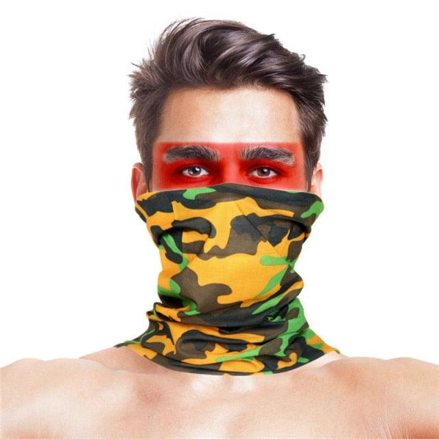 3D Scarf Uniesx Men Women Bandanas Polyester Breathable Windproof Anti UV Neck Cover Camping Hiking Climbing Face Mask Headband Windproof Head Scarves Neck Warmer Cycling Camping Hiking Men Women Fashion Magic Scarves Turban Outdoor Headband Bandanas