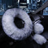 3PCS Fur Steering Wheel Cover Set Real Sheepskin Auto Plush Warm Fluffy Fuzzy Women Winter Fashion Wool Fur Soft Furry Steering Wheel Covers Blue Fluffy Handbrake Cover Gear Shift Cover Fuzz Warm Non-slip Car Decoration Car Accessories for Women Girl