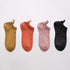 4 Pairs Fashion Socks New Spring Cotton Non-Slip No-Show Boat Socks Novelty Girls Cute Heart Embroidery Casual Funny Ankle Socks Pack For Women