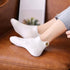 4 Pairs Fashion Socks New Spring Cotton Non-Slip No-Show Boat Socks Novelty Girls Cute Heart Embroidery Casual Funny Ankle Socks Pack For Women