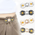 4 Sets Pant Waist Tightener Fashion Pants Clips Waist Tightener Sewing Buttons Pins for Jeans Dress Too Big Loose Adjustable  Button Pins Sewing Button Waist Tightener Clip Waist Adjuster Clips for Dresses Pants Jeans