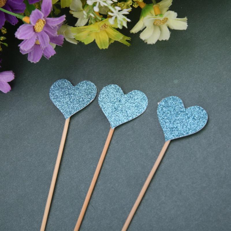 40pcs/set Bling Heart Shape Insert Cards With Toothpick For Wedding Birthday Party Cute Lovely Gifts Cake Decorations Cocktail Picks Handmade Heart Shape Bamboo Toothpicks - ALLURELATION - 508, Bamboo Toothpicks, Birthday, birthday toppers, cake decor, Cake Decorations, cake sticks, Cards With Toothpick, Cocktail Picks, colorful cake sticks, cute birthday sticks, cute heart sticks, Handmade Cake sticks, Heart Shape Bamboo Toothpicks, Heart Shape Insert Cards, party cake decor, sandwich sticks - Stevvex.com