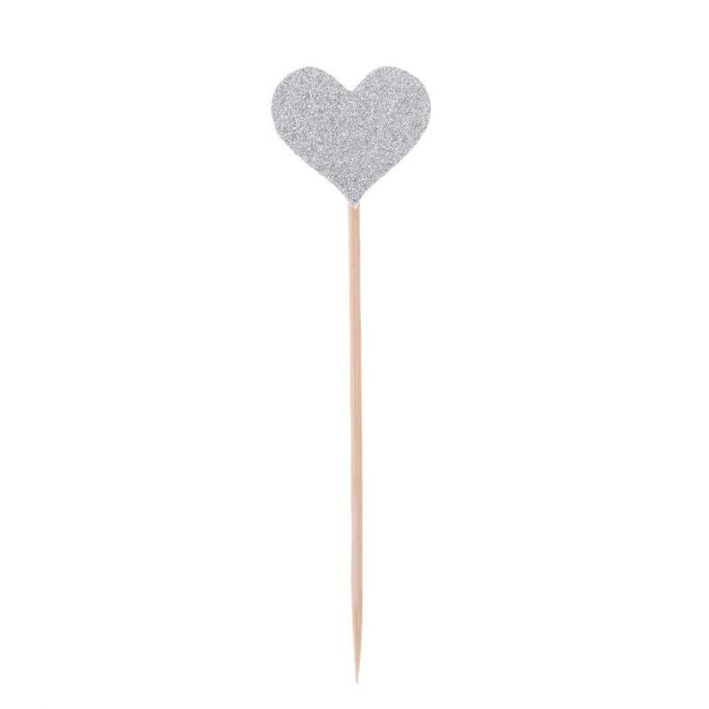 40pcs/set Bling Heart Shape Insert Cards With Toothpick For Wedding Birthday Party Cute Lovely Gifts Cake Decorations Cocktail Picks Handmade Heart Shape Bamboo Toothpicks - ALLURELATION - 508, Bamboo Toothpicks, Birthday, birthday toppers, cake decor, Cake Decorations, cake sticks, Cards With Toothpick, Cocktail Picks, colorful cake sticks, cute birthday sticks, cute heart sticks, Handmade Cake sticks, Heart Shape Bamboo Toothpicks, Heart Shape Insert Cards, party cake decor, sandwich sticks - Stevvex.com