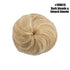 45g Hair Bun Women Chignon Synthetic Hair Extension Donut Chignon Roller Hairpieces Fake Hair Bun Drawstring Ponytail Clip in Hair Extension For Volumized Hair Buns For Girls