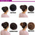 45g Hair Bun Women Chignon Synthetic Hair Extension Donut Chignon Roller Hairpieces Fake Hair Bun Drawstring Ponytail Clip in Hair Extension For Volumized Hair Buns For Girls