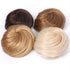 45g Hair Bun Women Chignon Synthetic Hair Extension Donut Chignon Roller Hairpieces Fake Hair Bun Drawstring Ponytail Clip in Hair Extension For Volumized Hair Buns For Girls