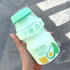 480ml Plastic Water Bottle Tour Drinking Bottle  Shape Cute Lovely Milk Carton Shaker Bottle for Kids / Girl /Adult Glass Fruit Water Bottle Without 480ml BPA Pretty Water Bottles of Strawberry Milk Heat Resistant Water Bottles