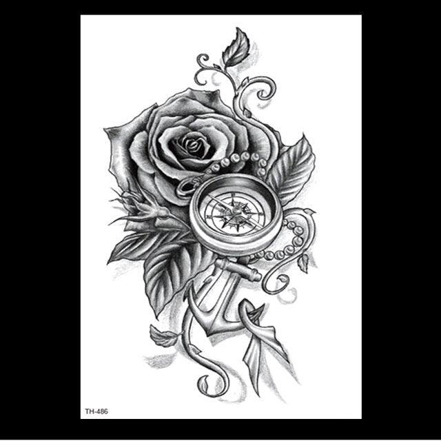 49 Sheets Waterproof Temporary Black Sketches Flowers Tattoo Stickers Flower Rose Tattoos For Women Adults - STEVVEX Beauty - 103, Arm Tattoo, Back Tattoo, Beauty, Big Flowers Tattoo, Big Tattoo, Black Tattoos, Body Tattoo, Fashion Tattoo, Flower Tattoo, Large Tattoo, Leg Tattoo, Lotus Tattoo, Luxury Tattoo, Men Tattoo, Modern Tattoo, Sketch Tattoo, Stylish Tattoo, Tattoo - Stevvex.com