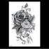 49 Sheets Waterproof Temporary Black Sketches Flowers Tattoo Stickers Flower Rose Tattoos For Women Adults - STEVVEX Beauty - 103, Arm Tattoo, Back Tattoo, Beauty, Big Flowers Tattoo, Big Tattoo, Black Tattoos, Body Tattoo, Fashion Tattoo, Flower Tattoo, Large Tattoo, Leg Tattoo, Lotus Tattoo, Luxury Tattoo, Men Tattoo, Modern Tattoo, Sketch Tattoo, Stylish Tattoo, Tattoo - Stevvex.com